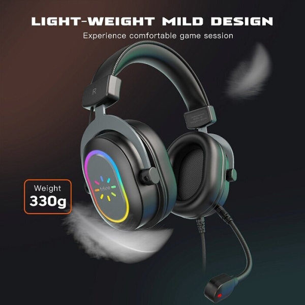 Купить Игровые наушники Fifine H6 Gaming Headsets, Graphite (H6G)-4.jpg